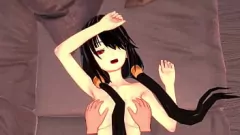 Jouer Il Rough Ride di Kurumi Tokisaki con Rogue Cheney e il suo cazzo mostruoso
