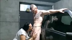 Jouer Rouler avec le professeur - Hot Feljob dans la voiture