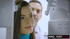 Play Hardcore Dentist Encounter: Dharma Jones in Petite Blowjob Action